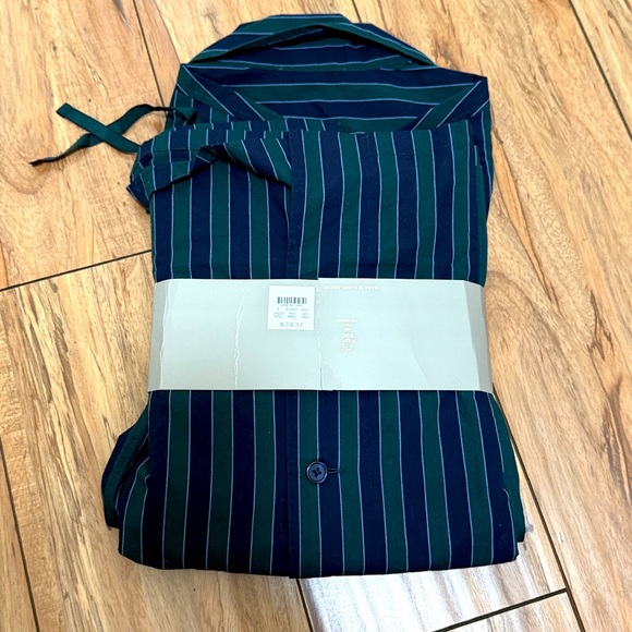 NWT J.Crew Cotton Poplin Long-Sleeve Pajama Pant Set - Picture 5 of 7